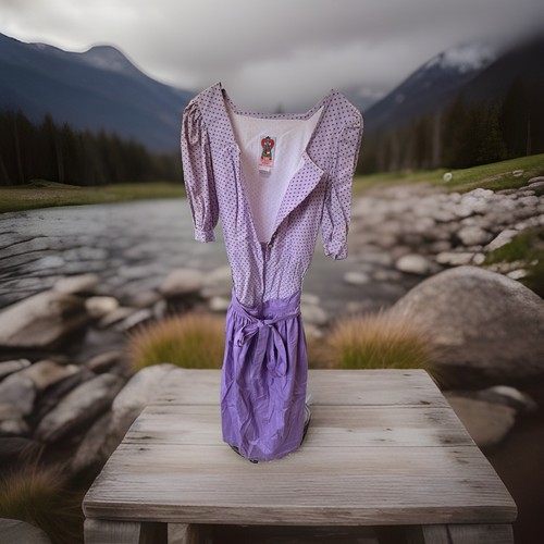 Almsach dirndl 40 lila - gr., 38-40