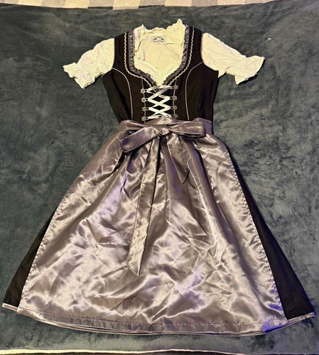 Rose dirndl trachten damen - rose,