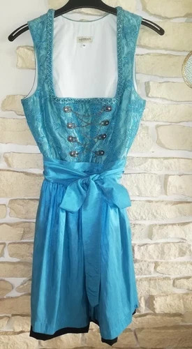 Landhaus rose dirndl damen - rose, gr