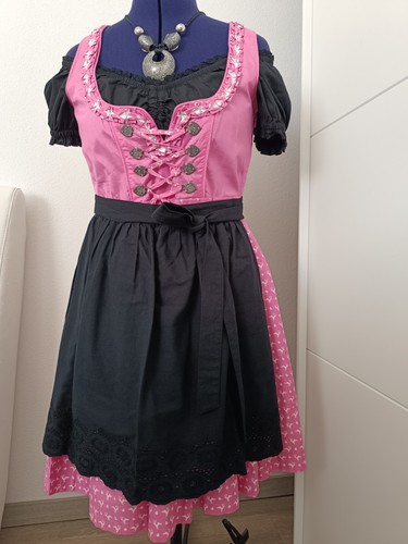 Dirndl mit bluse und schürze - dirndl,
